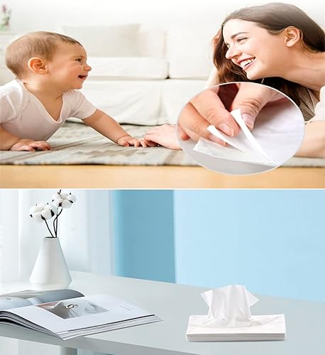 Miniatura 8 de Cilindro de pañuelos de automóvil, repuestos de pañuelos de automóvil, 21 paquetes de recambios de servilletas para soporte de pañuelos de visera de