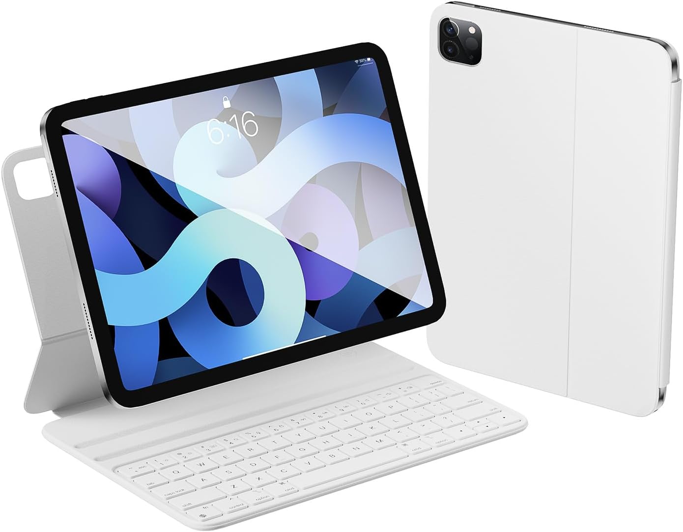 HOU Keyboard Case Compatible with iPad Air 5/4 (2022/2020), iPad Pro 11