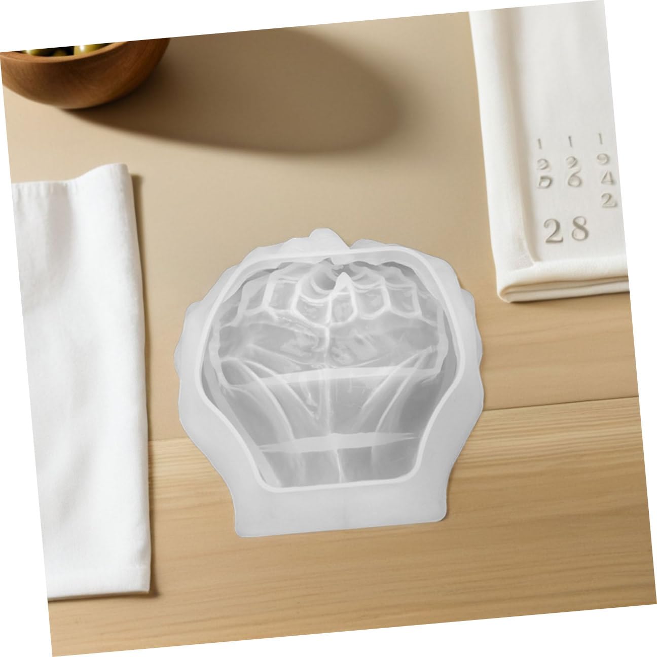 Uonlytech 2pezzi Forme in Silicone per Resina a Mano per Organizzazione Gioielli e Creazioni Artigianali Design Unico