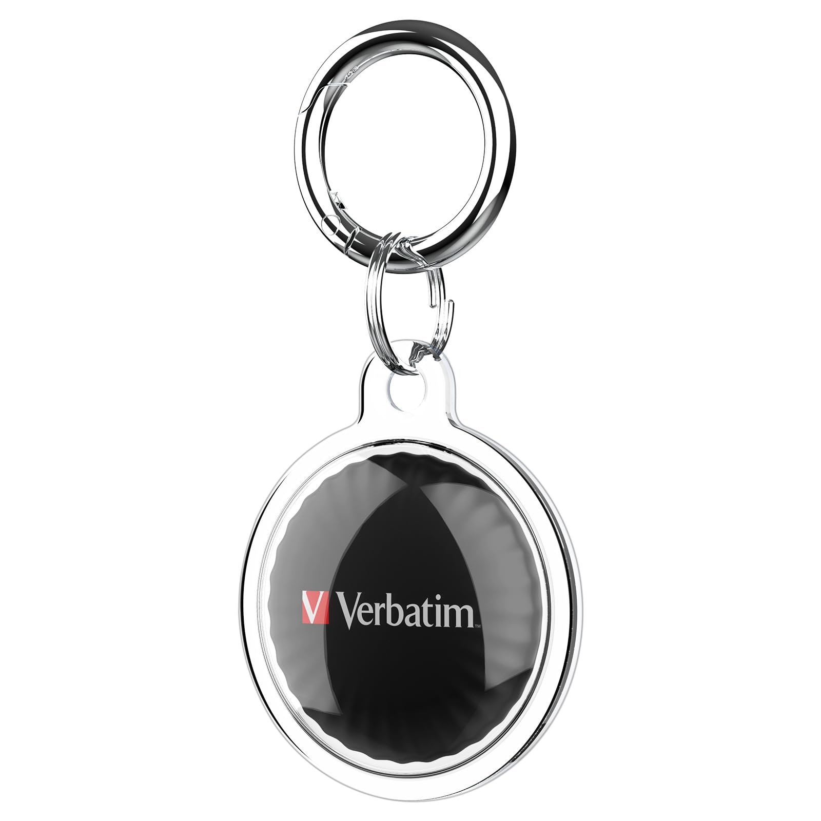 Verbatim My Finder Coin - Juego de 3 rastreadores Bluetooth para Llaves, Mochila, Maleta, Cartera y Co, Compatible con Apple ¿Dónde está?, con batería reemplazable y Funda Protectora