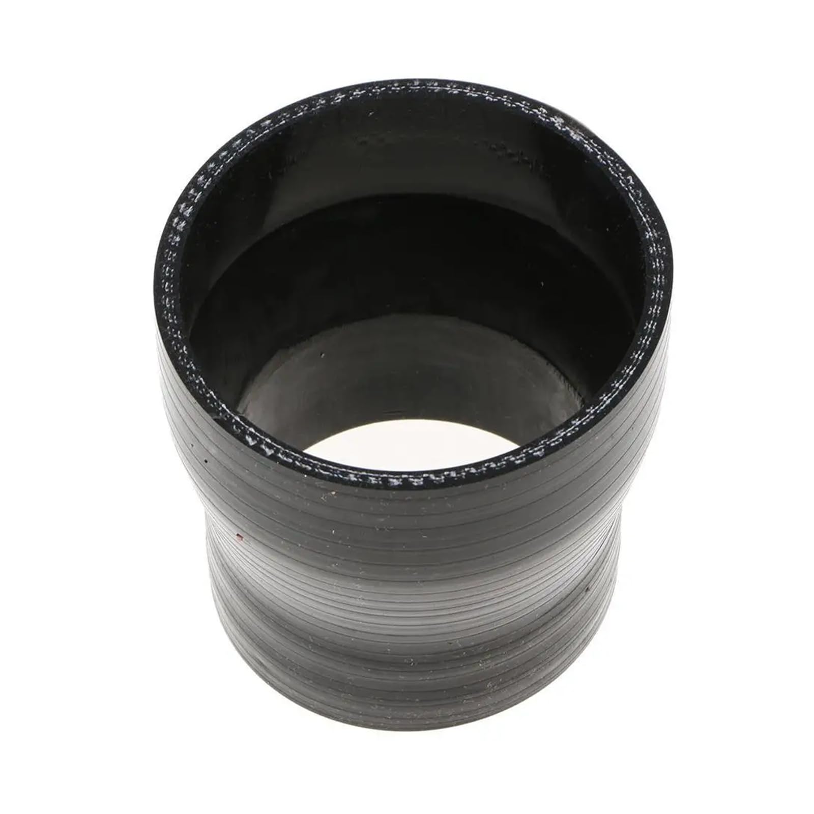 Silikonowy prosty wąż redukcyjny, 76 Mm-89 Mm, 3-3,5 cala, złącze węża wymiennika turbo (czarny)