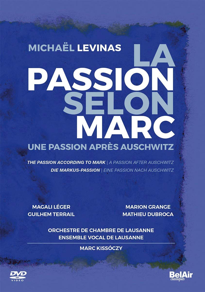 Levinas: The Passion according to Mark. A Passion after Auschwitz [Blu-ray] [Region Free]