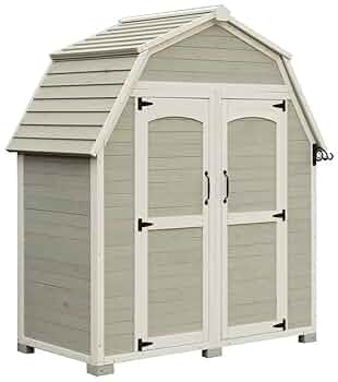 Amazon.co.jp: ガーデンガーデン 三角屋根の山小屋風物置小屋