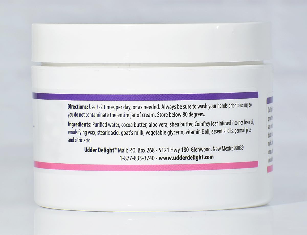Udder Delight - Baby Cream, 1 Jar - 8 Fl. Oz. (240 ml)