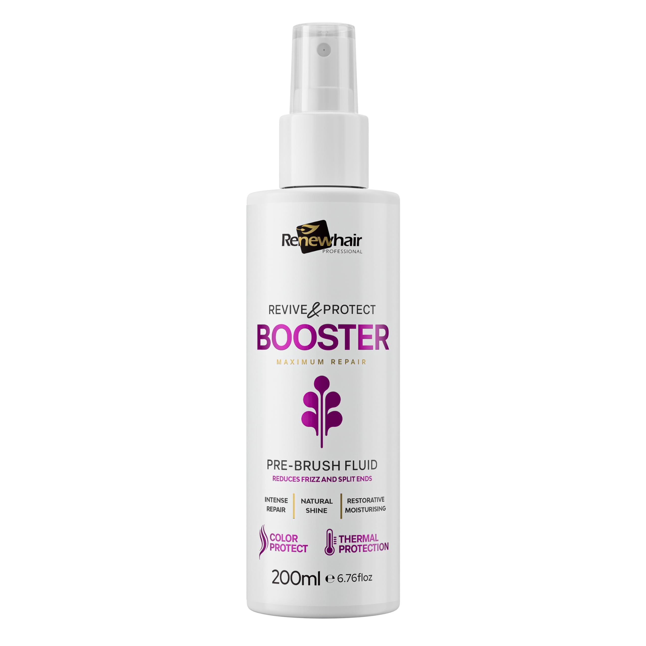 Thermal Protection Revive Booster Repair Pre-Blush Spray,invisible & Lightweight Heat Protection, Protects Against Heat Damage, Colour Protection 200ml
