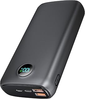 Power-Bank-Portable-Charger - 40000mAh Power Bank QC 4.0 and PD 30W Quick Charging Built-in LED Display 2 USB 1Type-C Output Compatible with Most Electronic Devices on The Market