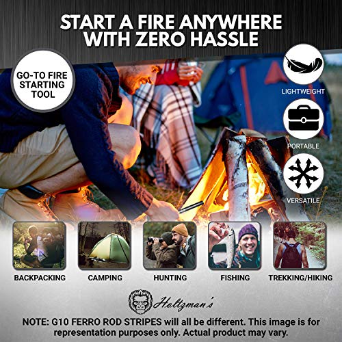 Premium Ferro Rod Fire Starter Kit