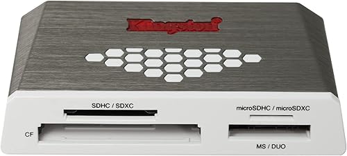 Lector de soporte de alta velocidad Kingston Digital USB 30 FCR-HS4