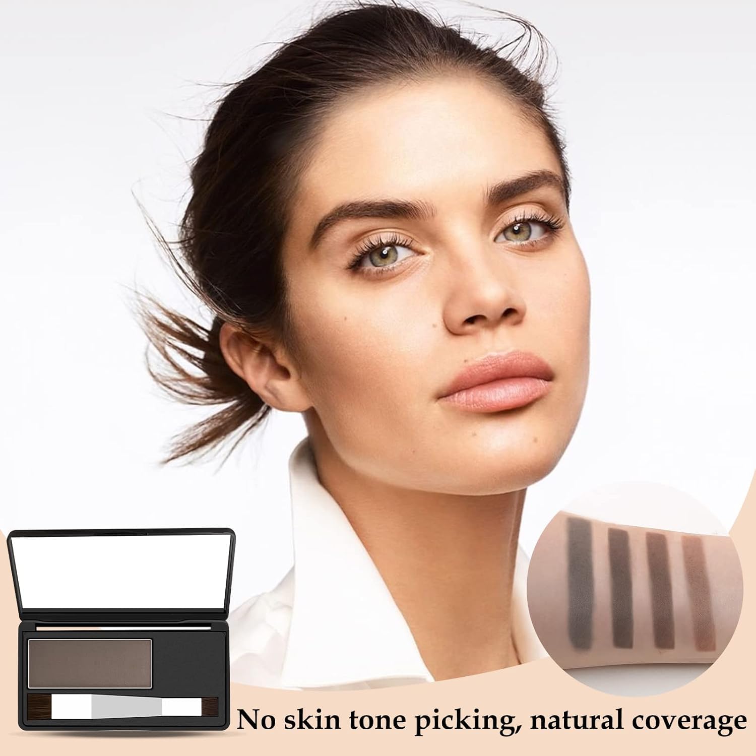 Root Cover Up, 8Gm (Dark Brown) – Instantly Cover Greys + Touch Up Highlights, Water-Sweat-Resistant Root Concealer (Dark Brown) - Image 5 thumbnail