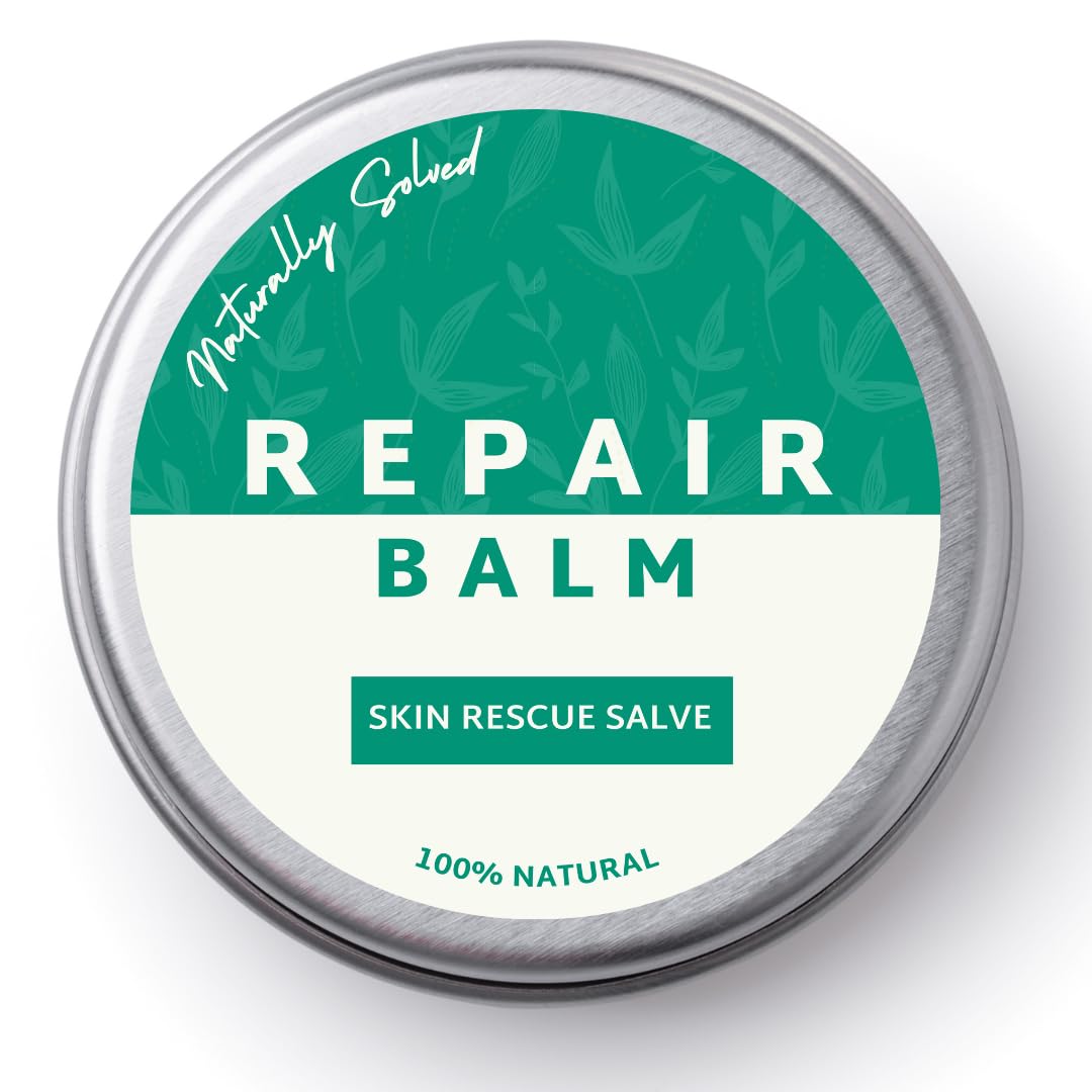 Naturally Solved Skin Repair Balm 50 ml. Soothing, moisturising relief for very dry skin, eczema and dermatitis