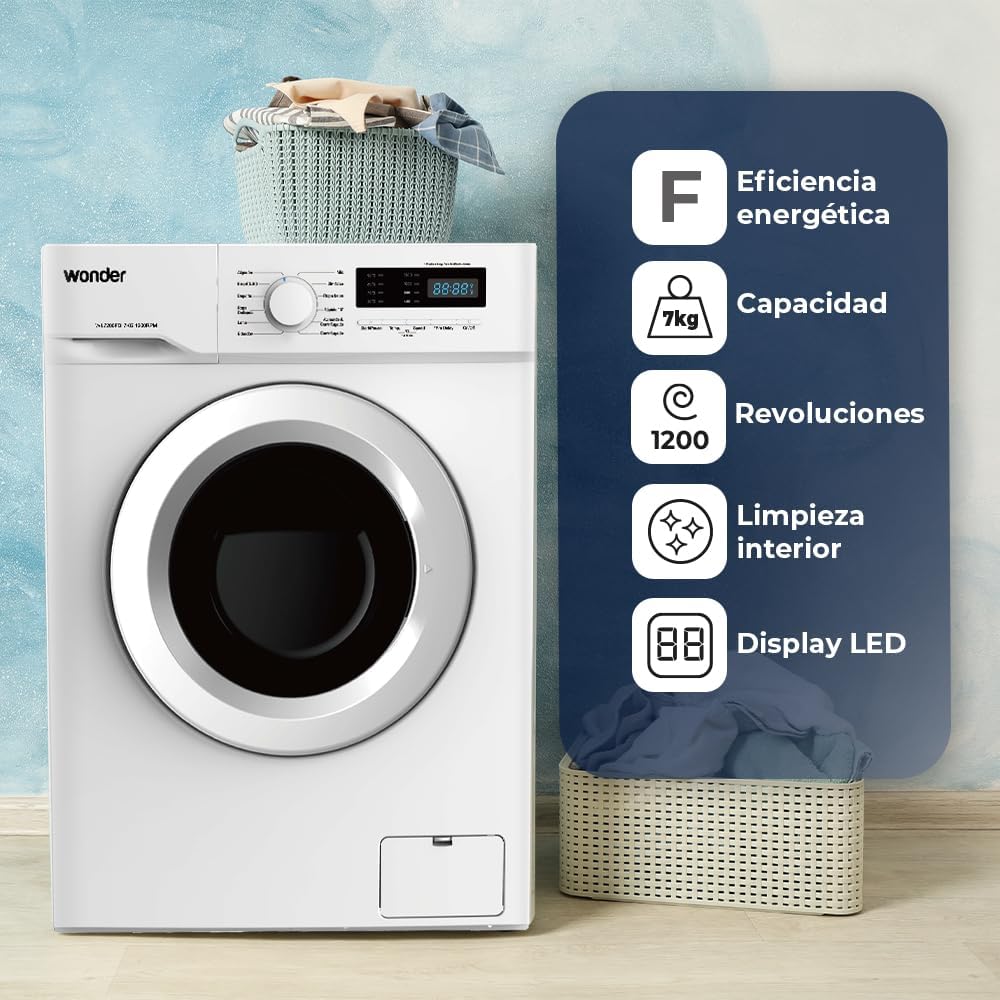 Wonder WL7200FD Washing Machine with key features highlighted
