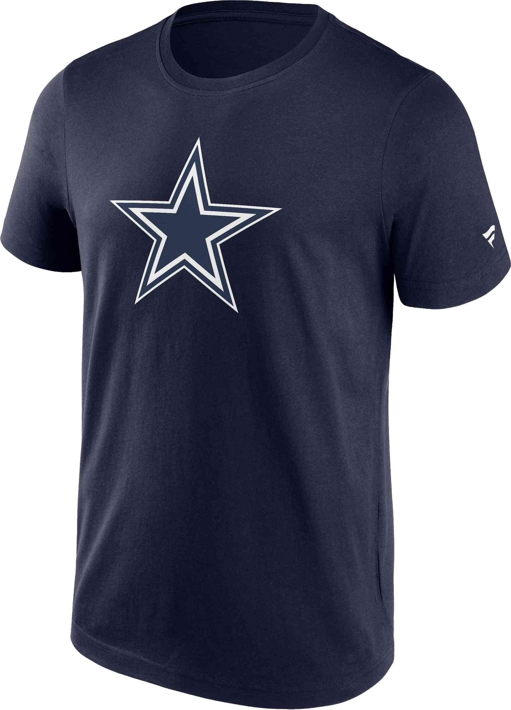 Fanatics Unisex Blue - Nfl Dallas Cowboys Primary Logo Graphic T-Shirt Colour M