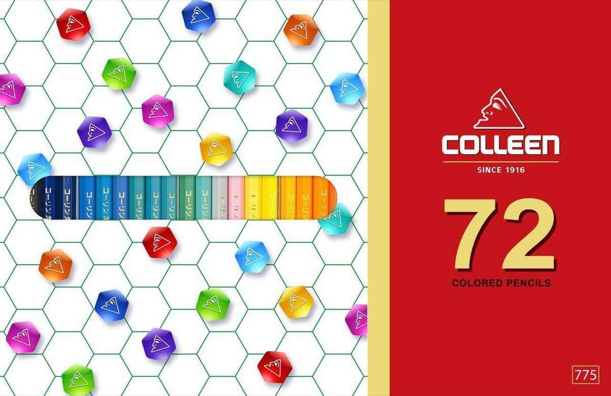 Colleen pencil 72 colors - Adult coloring pencils, colored pencils 72 colors