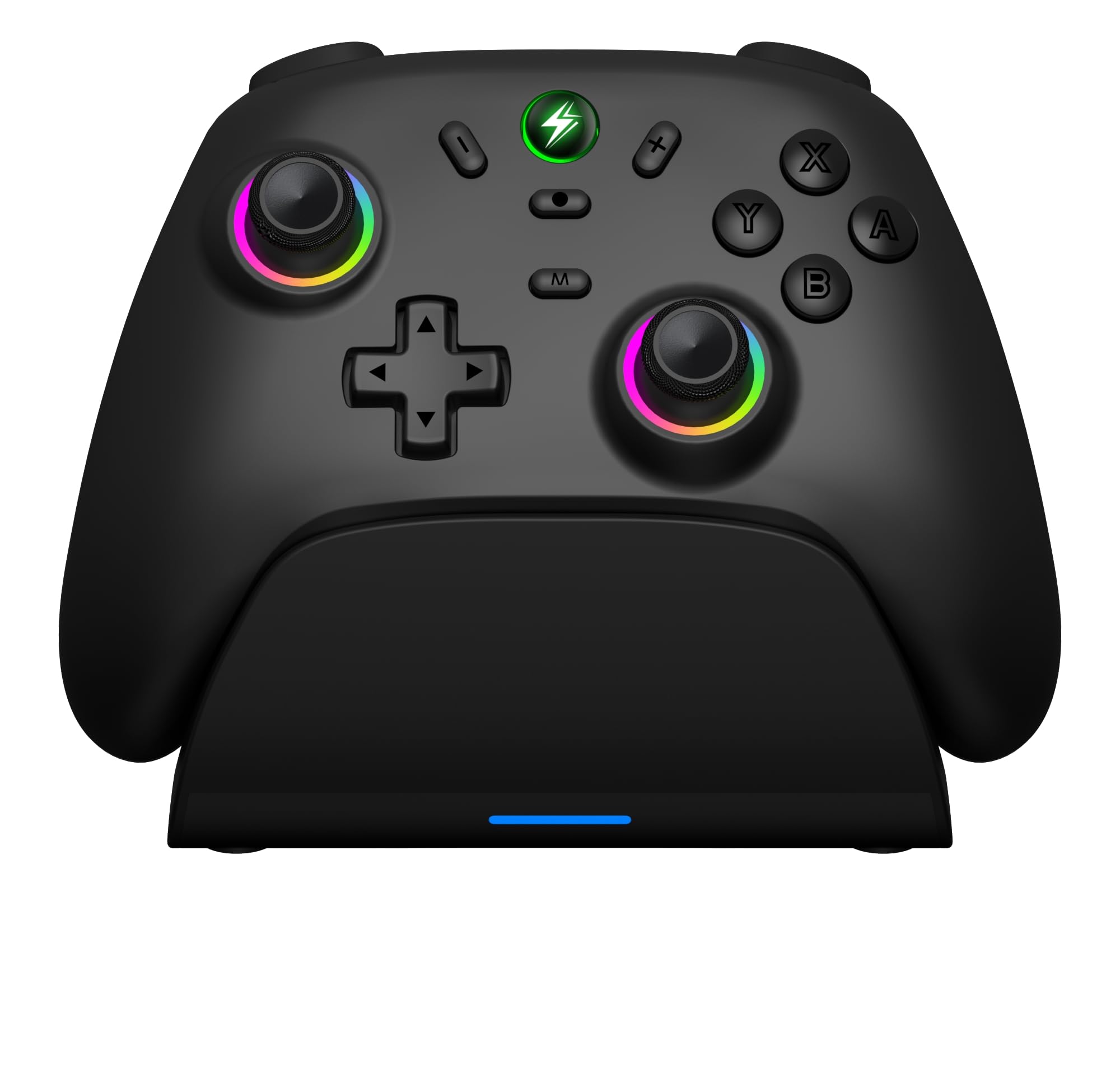 Amazon.co.jp: Switch コントローラー Switch1/2 充電ベース搭載 RGB