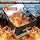 ImnBest Lipo Safe Bag feuerfeste, explosionsgeschützte Tasche Großraum, feuerfester Tresor,Lipo-Akku-Aufbewahrungsbox Schutztresortasche zum Laden und Aufbewahren mit robustem Griff und Netztasche