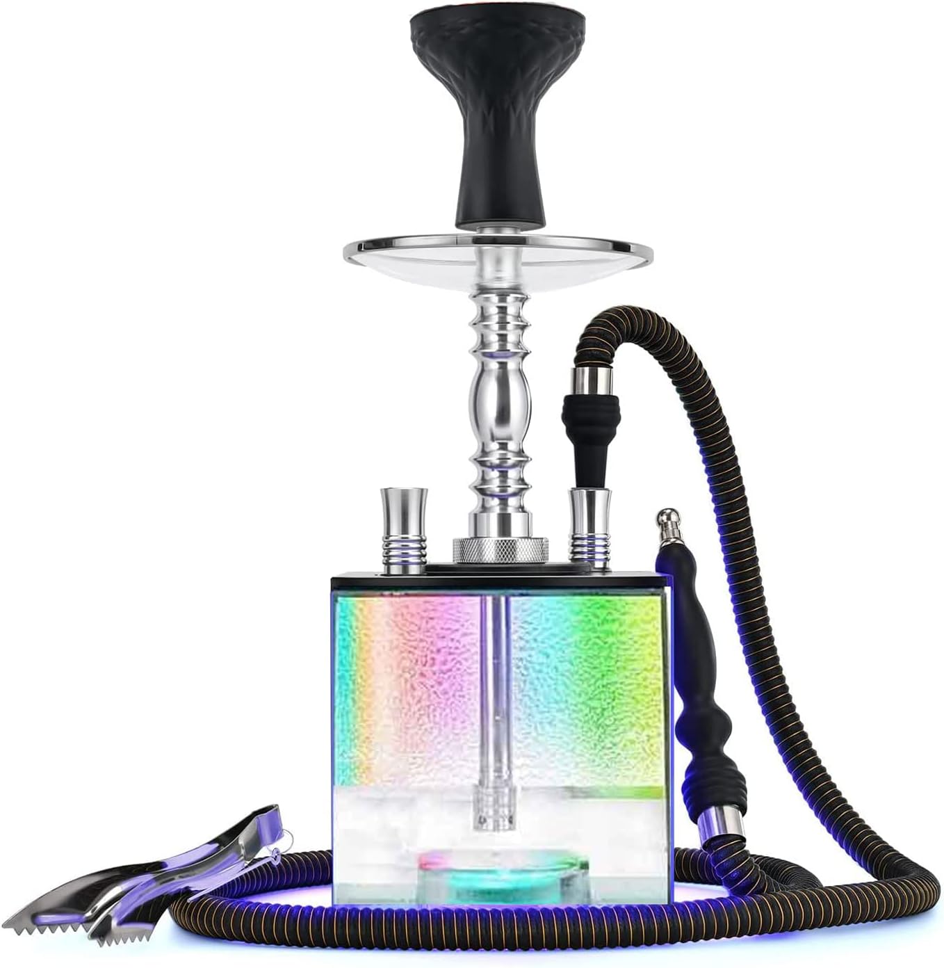 Hookahs Hookah Set with Everything Modern Micro Acrylic