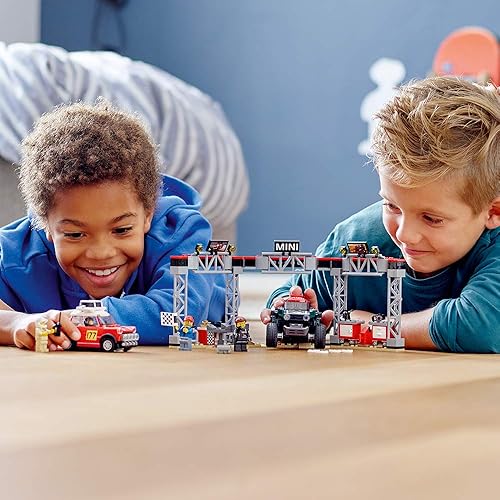 Miniatura 3 de LEGO Speed Champions 1967 Mini Cooper S Rally y 2018 MINI John Cooper Works Buggy 75894 Kit de construcción (481 piezas)