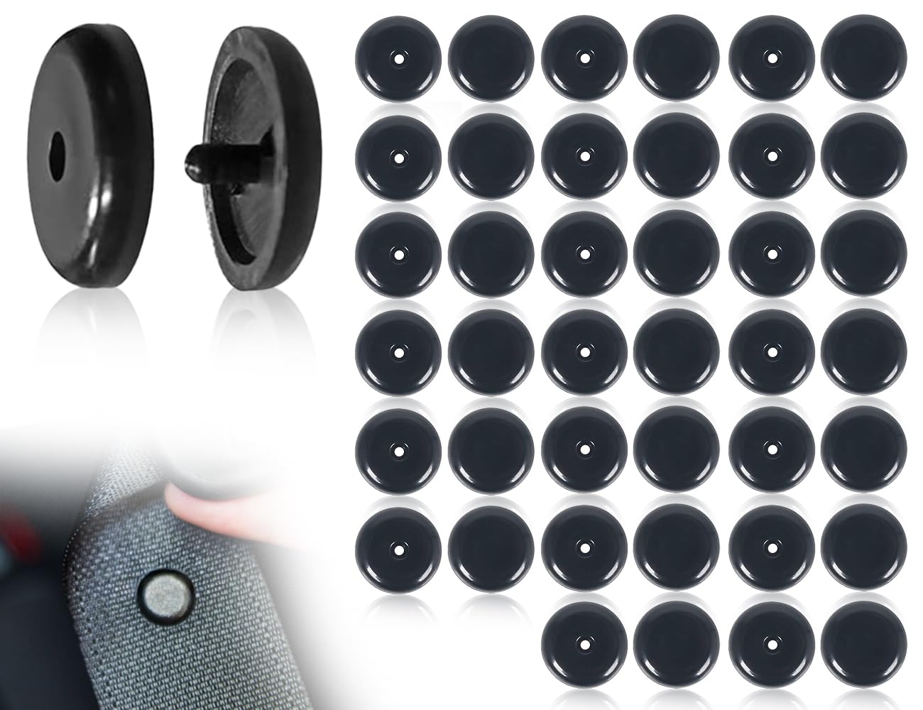 Un Pair Sécurité Ceinture De Sécurité Bouchon Espacement Limite Fiche