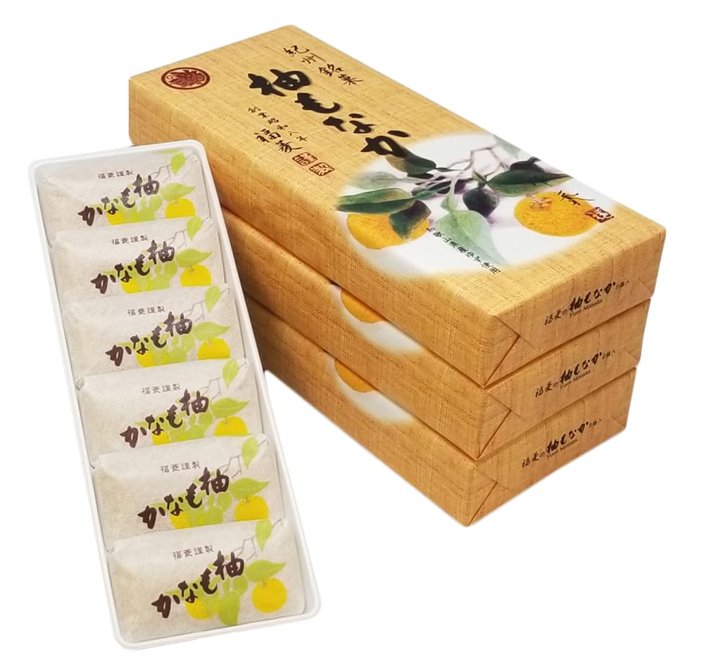 Amazon | 【福菱】柚もなか（6個入）×3箱セット | 福菱 | 最中 通販