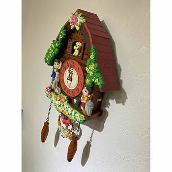 タイムセール中　不二家　新品　ペコちゃんレトロ置き時計 Amazon.co.jp: 不二家 ペコちゃん ポコちゃん 振り子時計