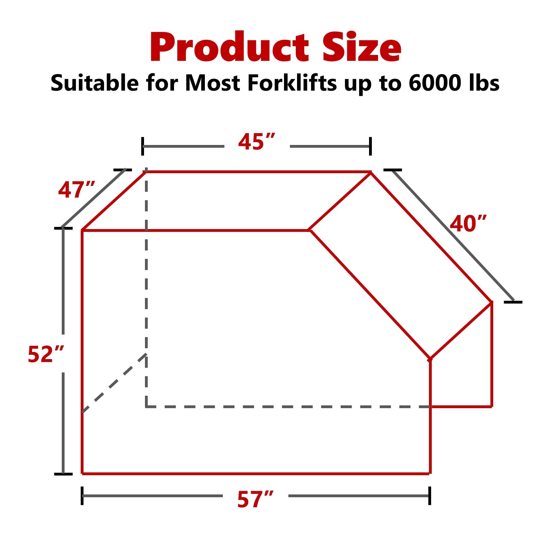 Forklift Cover - All Weather Protection -2