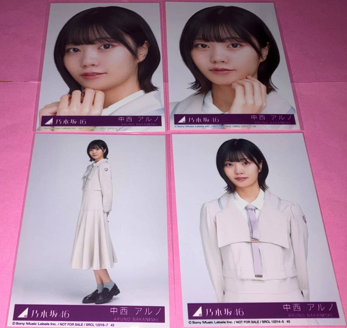 乃木坂46 中西アルノ 好きというのはロックだぜ 秘蔵生写真 直筆サイン入り 中西アルノ チュウ 好きロック 生写真好きというのはロックだぜ