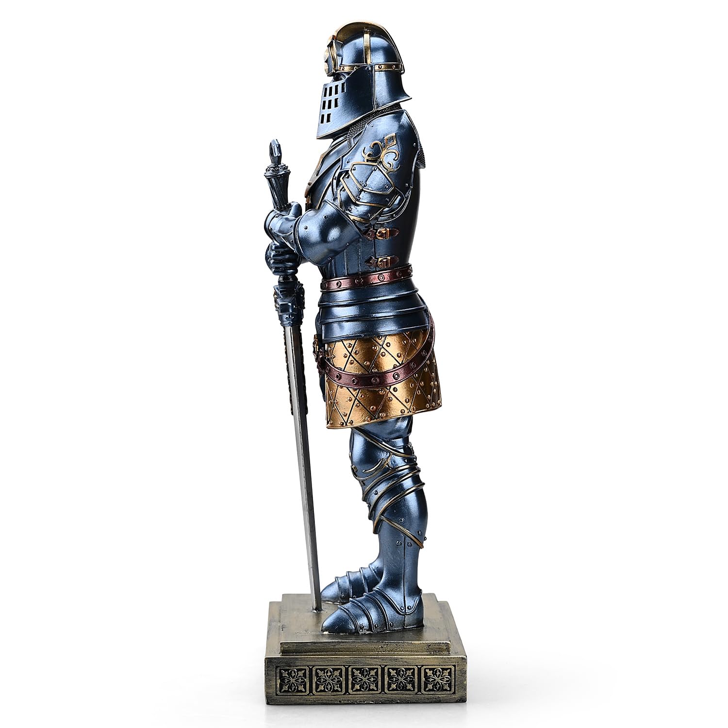 Amazon.co.jp: Amoysanli 中世の騎士像 王のガード 中世の装飾