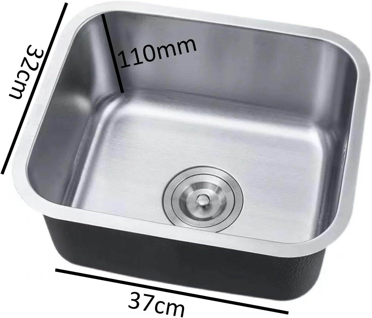 Soundproof Stainless Steel Sink for Campers with Efficient & Low Noise Drainage Soundproof Sink