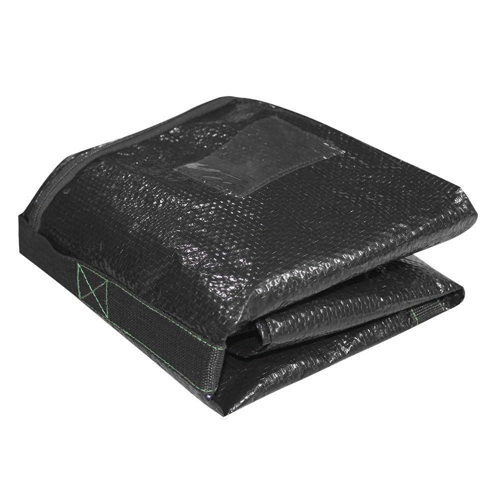 Set di sacchetti per traslochi e deposito con cerniera, impermeabili, 70 x 35 x 42 cm (confezione da 10)