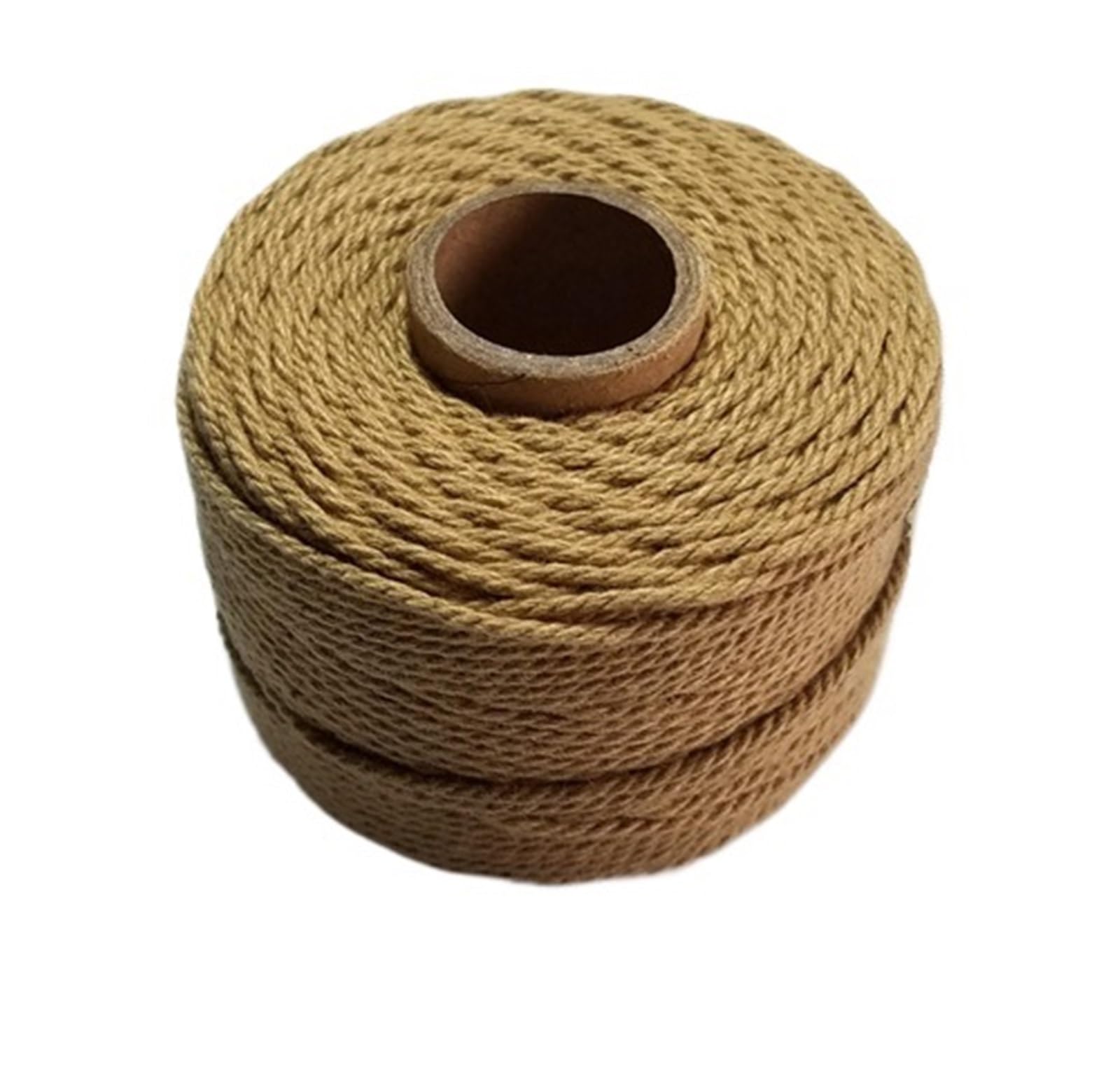 Cotton Macrame Cord Colourful Cotton Rope 80m/roll Twine Macrame Cords String Thread For Party Wedding Decoration Accessory DIY(Brown)