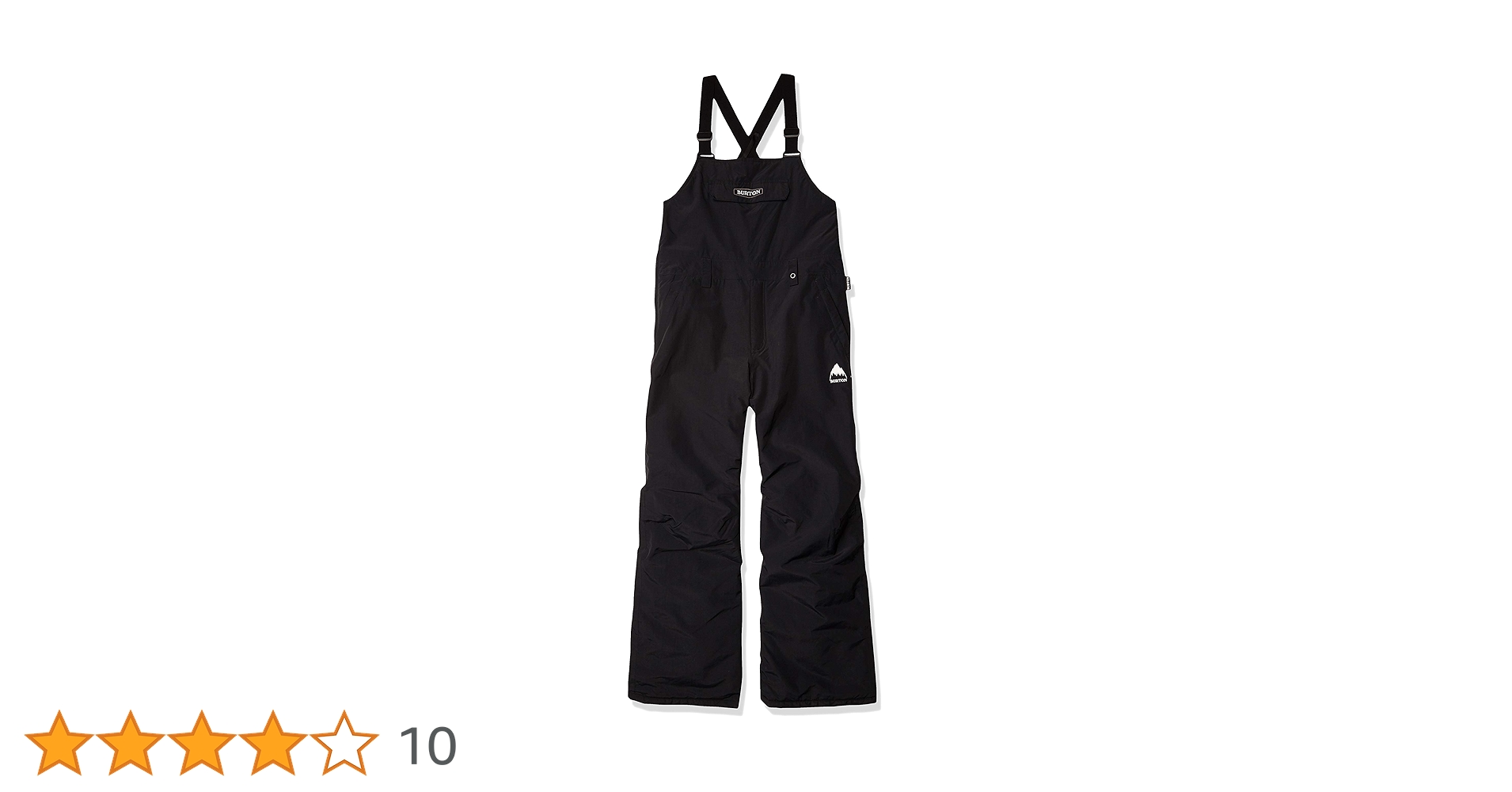 Burton Kids' Skylar 2L Insulated Snow Bib Pants (Youth, Small