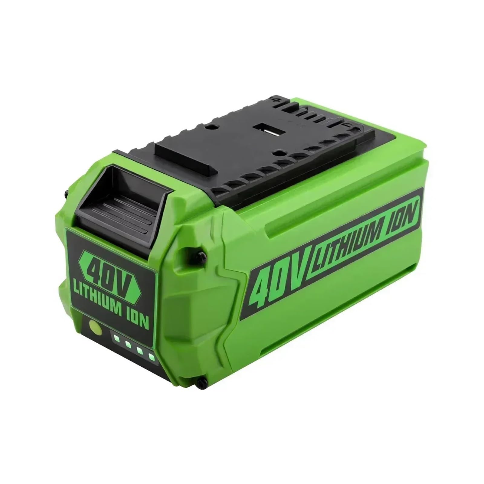 Baterías de 40 V, 6 Ah, de Iones de Litio, de Repuesto for cortacéspedes y Herramientas eléctricas, compatibles con GreenWorks G-MAX(2pcs)