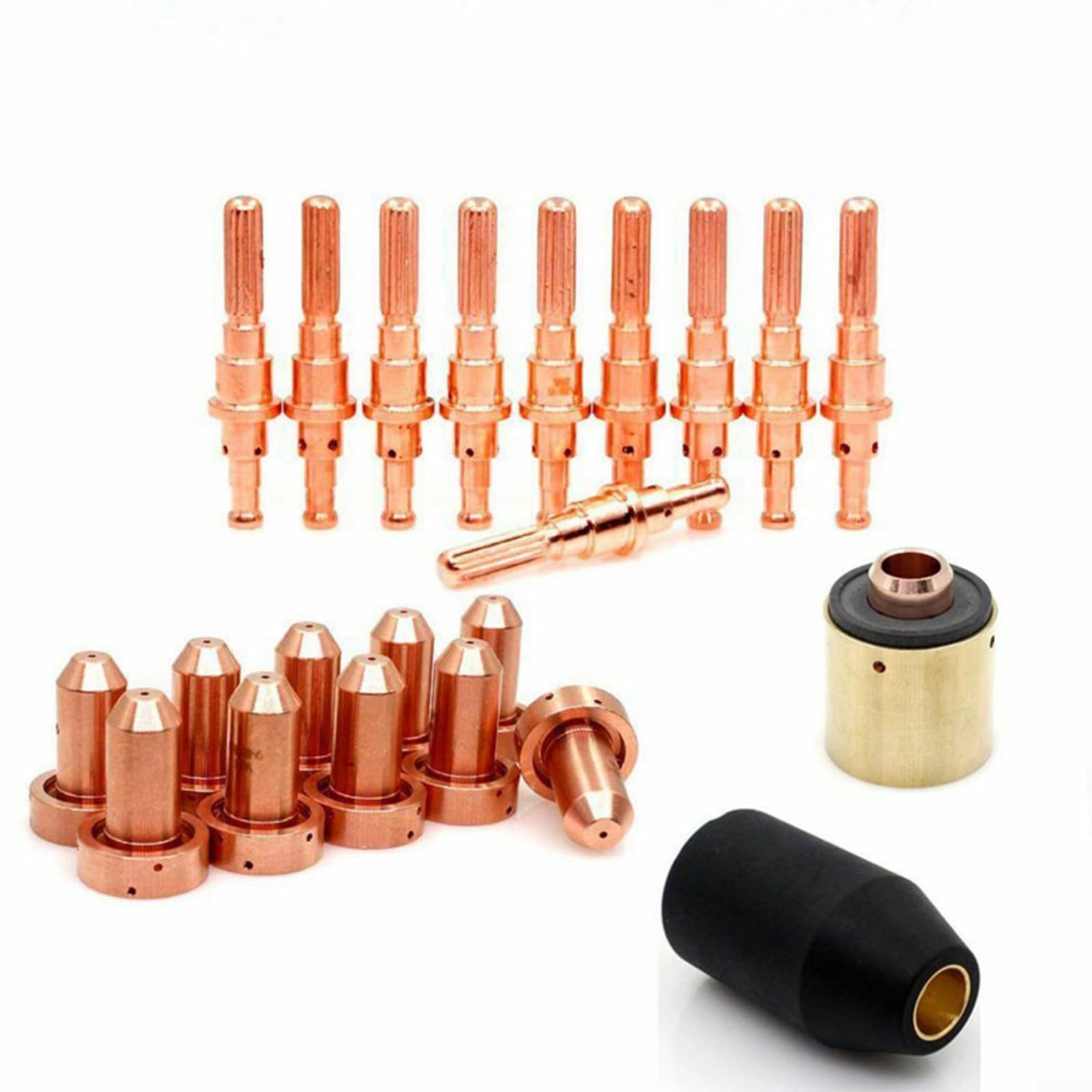 22-teiliges Plasmabrenner Verbrauchsmaterial-Kit Dynamik für SL60-Systeme, enthält 9-8215 Elektroden 9-8207 Düsen 9-8218 Halteboxen 9-8213 Starterboxen