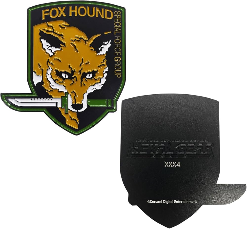 FOX HOUNDロゴ ランチケース METAL GEAR コナミスタイル限定