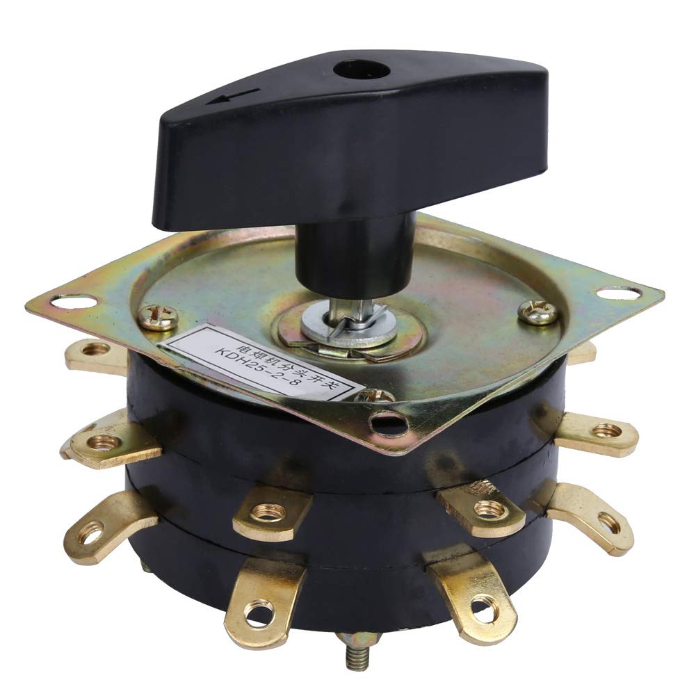 QIVGXBOKDH-25/2-8 8 Digits Electric Welding Machine Inverter Separately Switch Part Welder Split Switch Welding Accessories 25A Leunlee