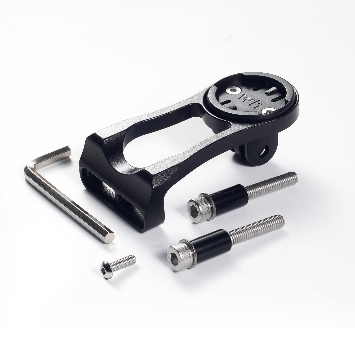 CNCLOL Fahrrad Halterung für Wahoo Elemnt-Wahoo Elemnt Bolt-Wahoo Elemnt Roam/Mini,Fahrradcomputer Halter Vorbauhalterung Verstellbare - Fahrradhalter Combo Mount für Gopro und Camera Headlight.K