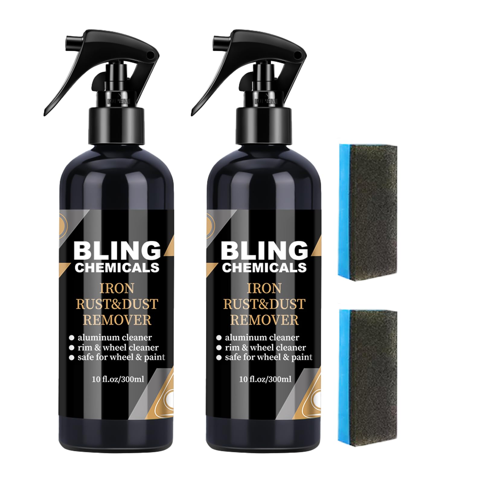 Bling Chemicals Wheel Cleaner, Aluminum Cleaner, Rim & Wheel Cleaner Spray, Removes Brake Dust & Grime, Brake Dust, Non-Acidic Tire Cleaner, Purple Color Changing, 10 fl oz (1PCS) — view 9