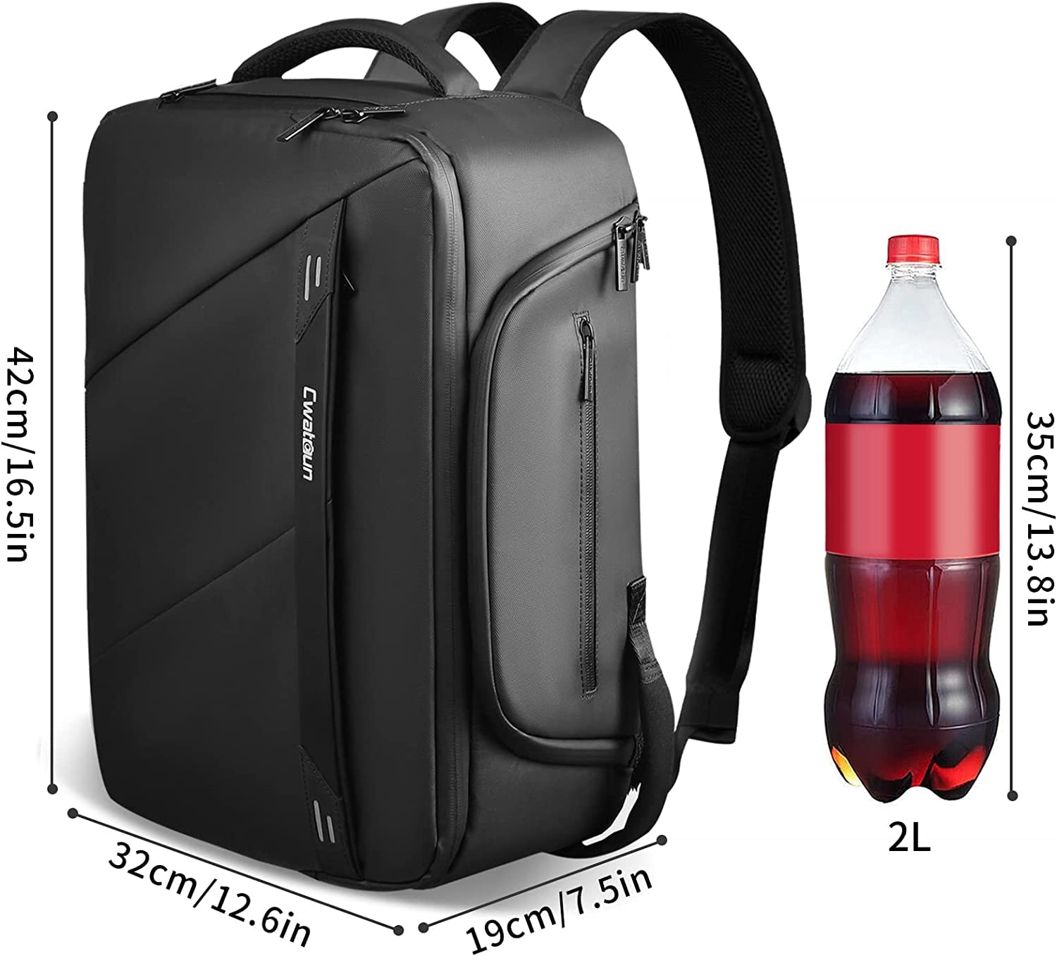 Cwatcun Mochila impermeable para cámara