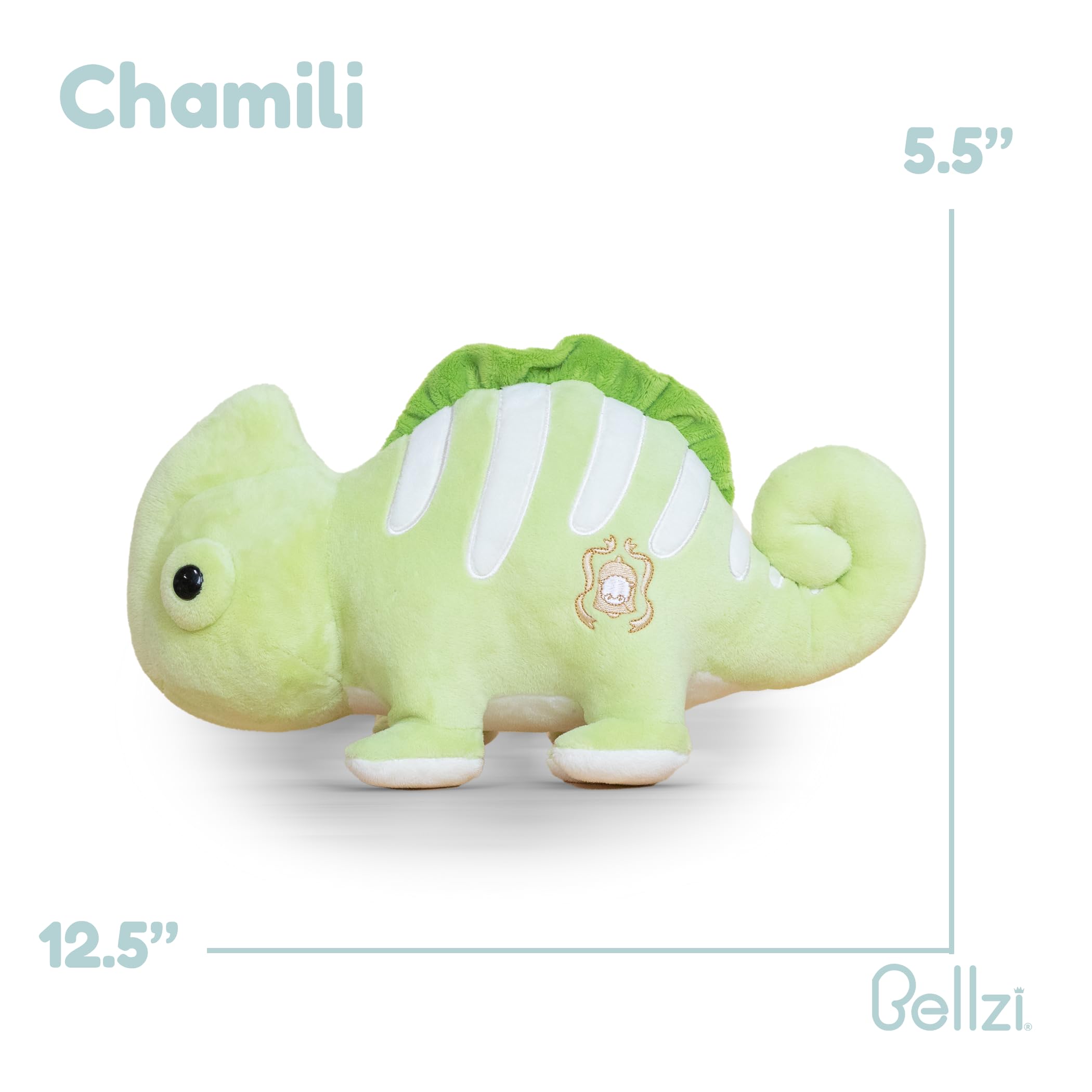 Amazon.com: Bellzi Chameleon - Cute Stuffed Animal Plush Toy