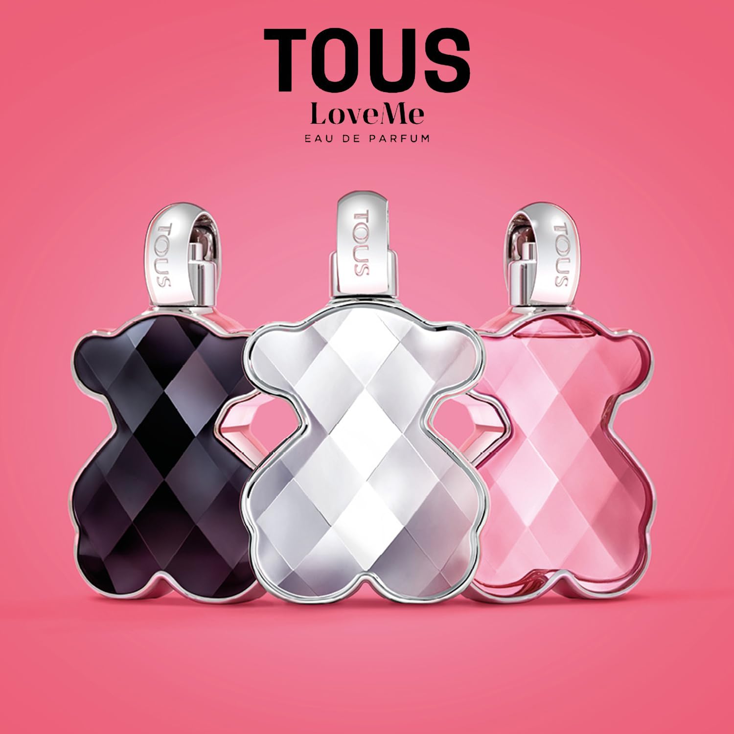 Tous LoveMe, Eau de Parfum para Mujer, Fragancia Floral Afrutada, 50 ml con Vaporizador