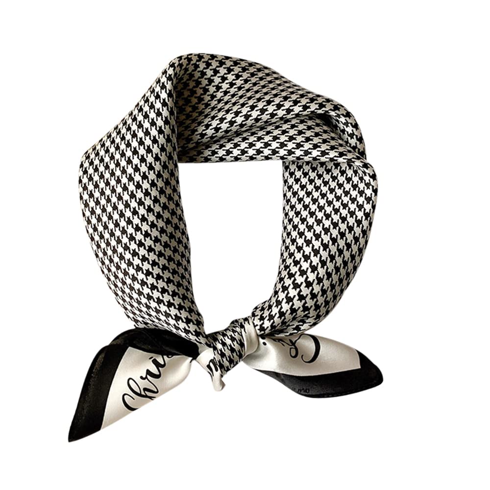 MEISEE 100% Mulberry Silk Scarfs Small Square Scarf 21" x 21" Neck Scarf Breathable Lightweight for Women Gift Packed