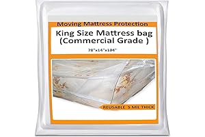King Size Mattress Plastic Cover for Moving