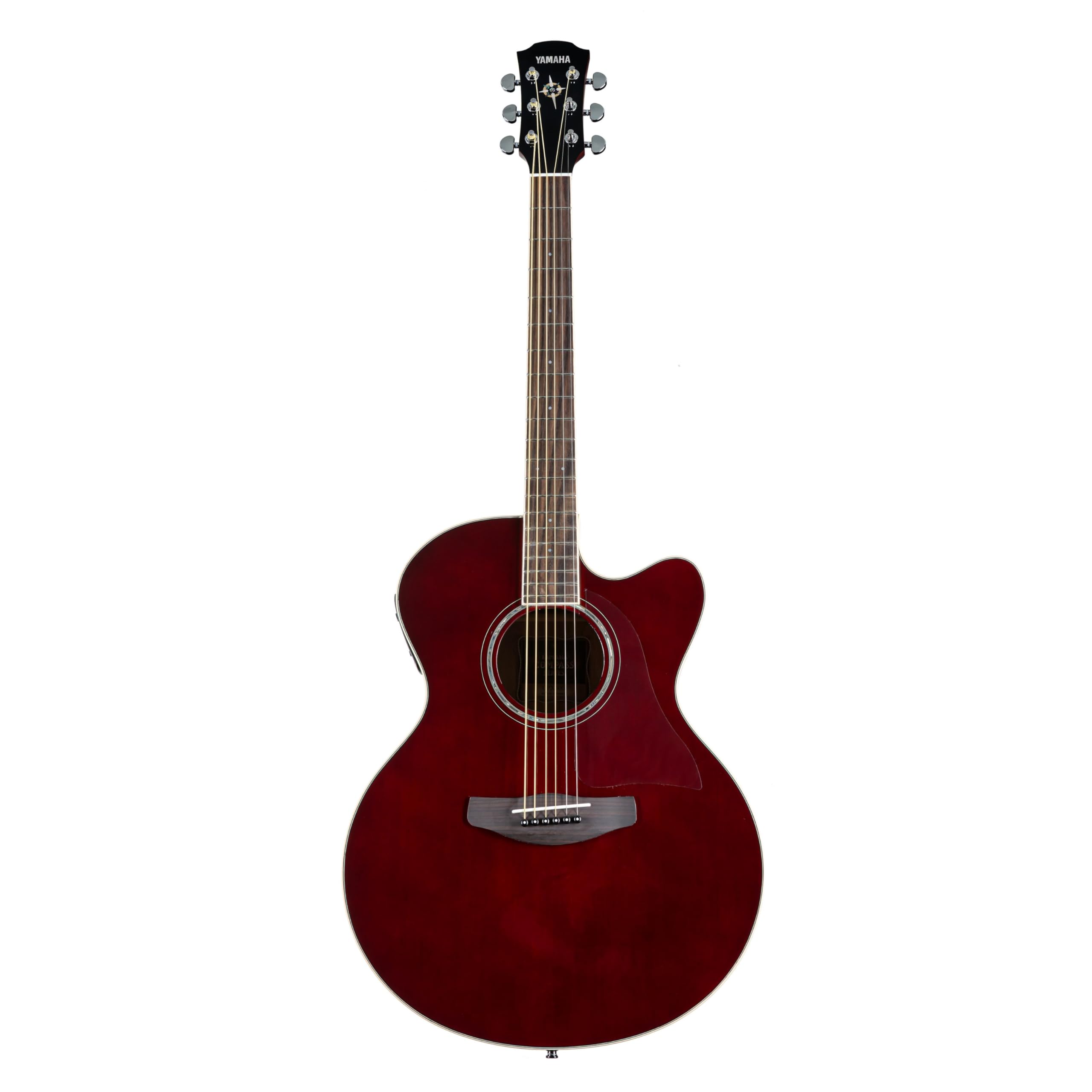 YAMAHA CPX600RTB Chitarra Elettroacustica, Rosso (Root Beer)