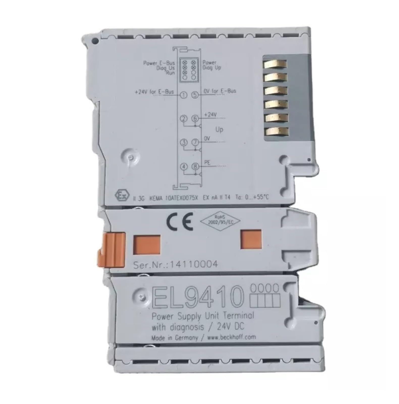 Beck-Hoff EL9410 | Power Supply Terminal for E-Bus, with Diagnostics