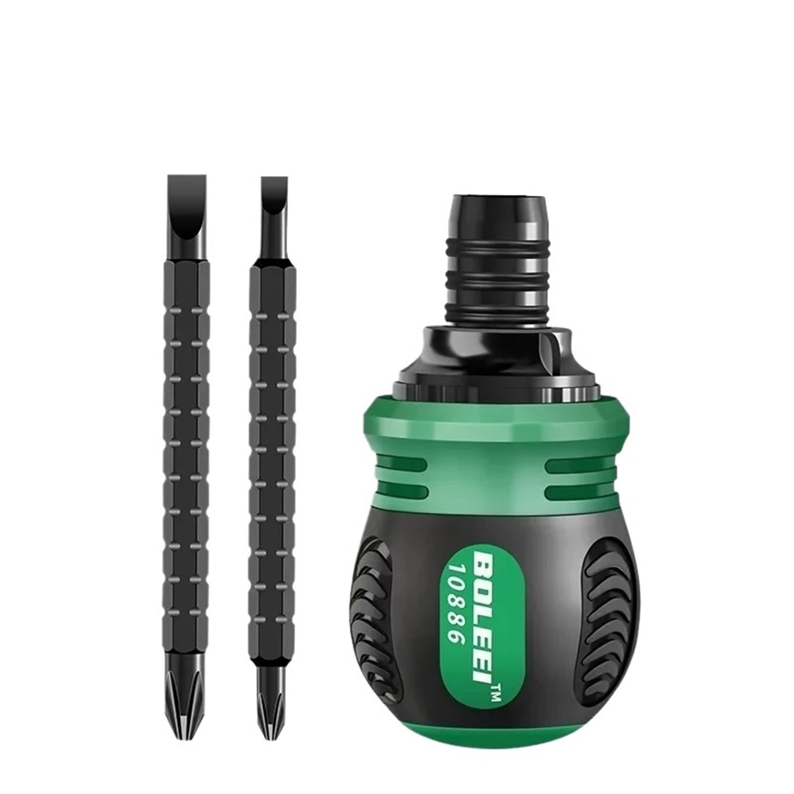 Ratchet Screwdriver Set with Multifunctional Adjustable Inner Cross Shaped Triangular Portable Screw Driver Easy to Carry(4-in-1)
