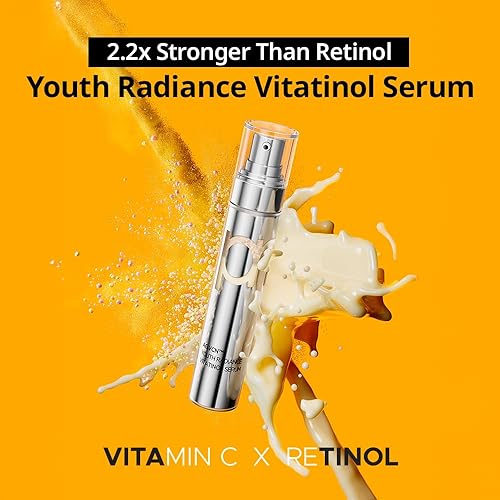 Miniatura 2 de PRIMERA PRMR - Suero de retinol y vitamina C para rostro  Suero de vitatinol Youth Radiance Vitatinol Skin Booster, cuidado de la piel coreano para