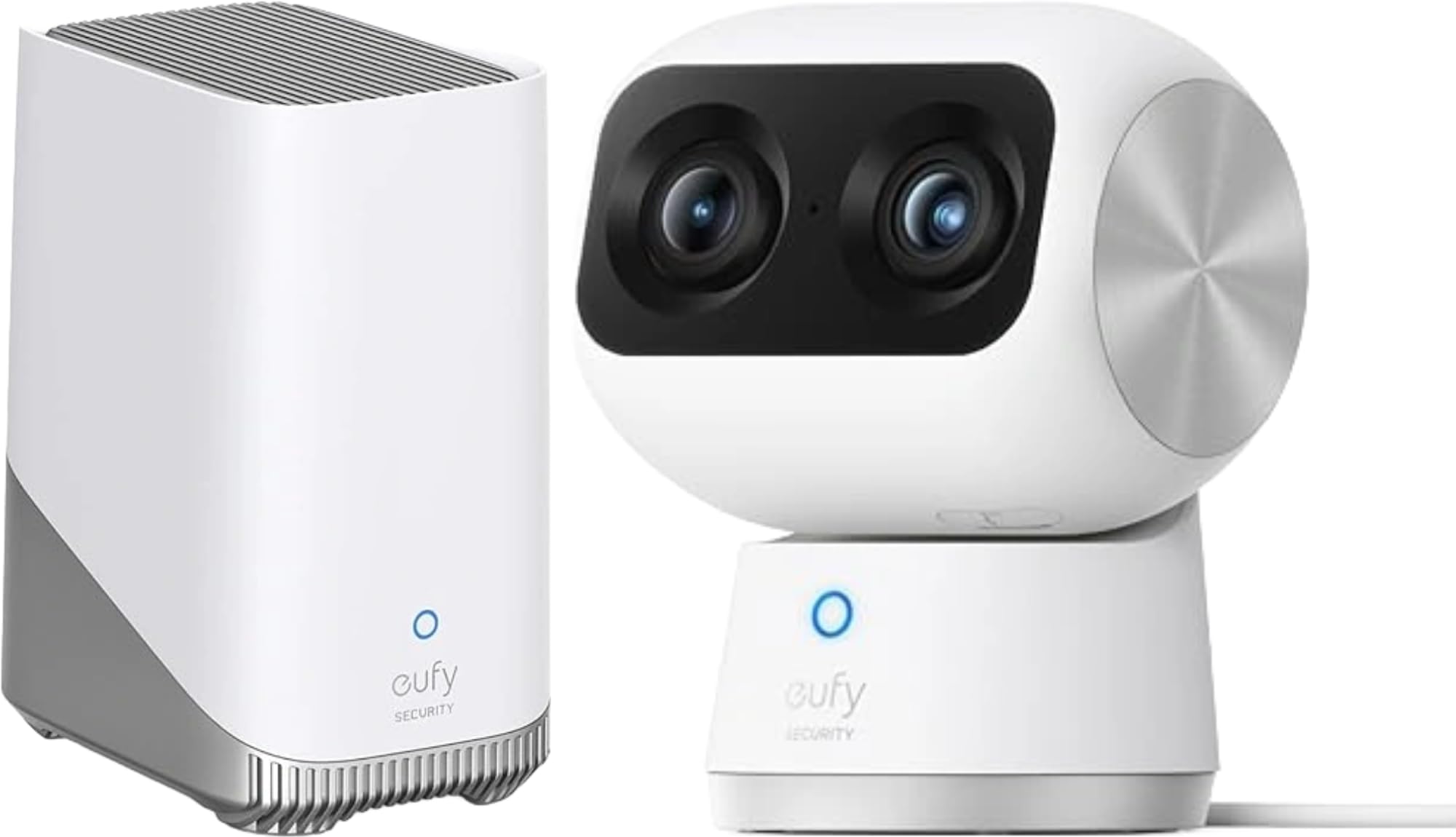 Eufy Indoor Security Camera 2K 3台セット Amazon.com : eufy Security Indoor Cam S350 with HomeBase 3, Dual