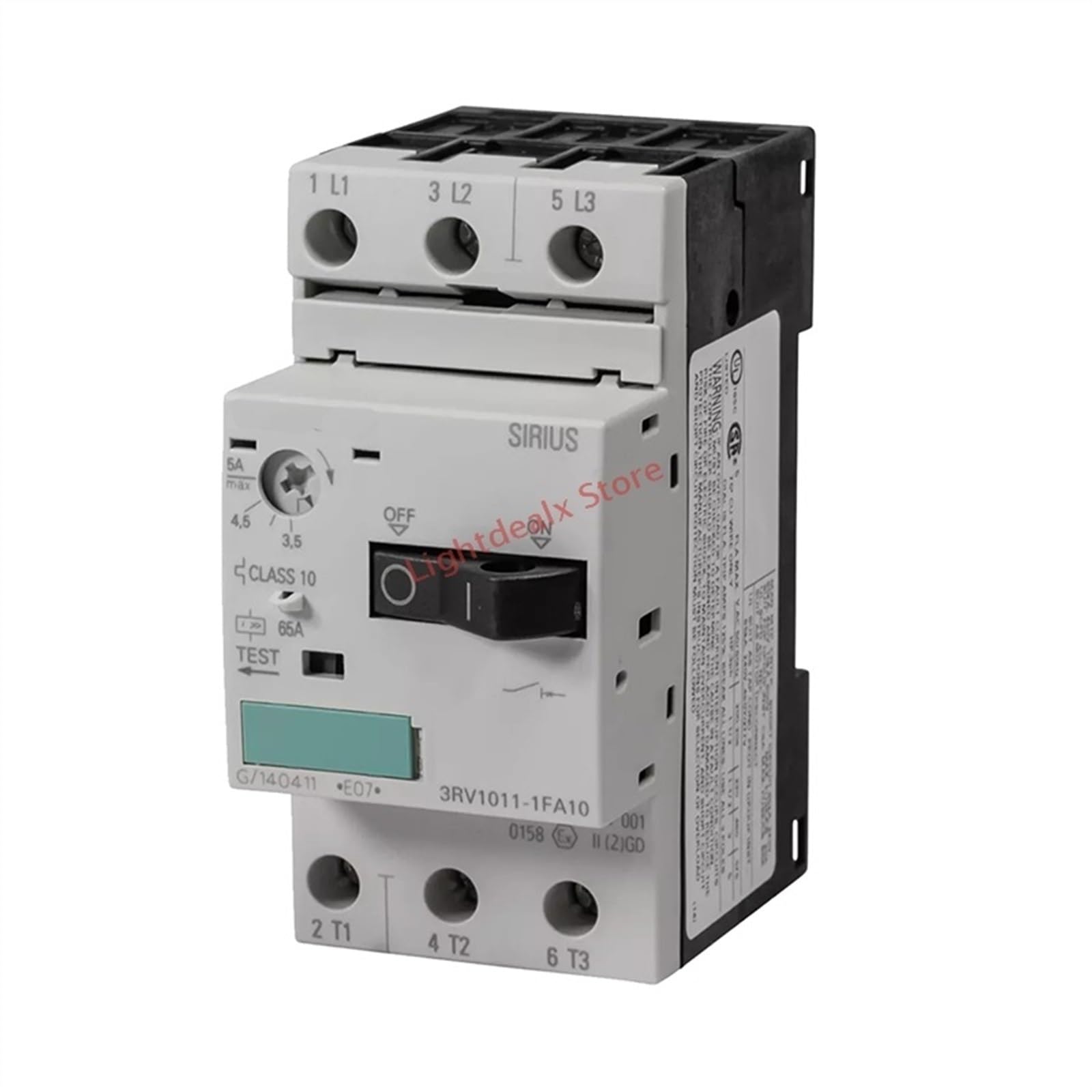 Panne de moteur evitee avec le disjoncteur 3RV1011-1HA10 contre les surintensites