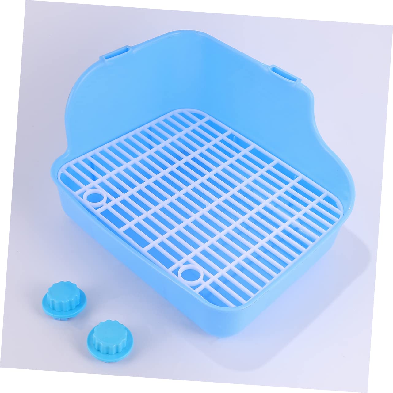 Mipcase 2stücke Pet Toilet Trainer Für Kleine Tiere Haustiertoilette Für Hamster Kaninchen Frettchen Und Chinchillas Mit Zufälliger Schraubenfarbe Einfach Zu Reinigen Verwenden