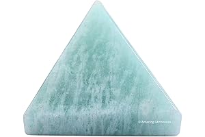 1" Amazonite Pyramid Crystal: Enhance Spirituality